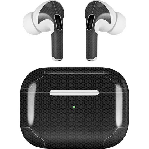 Specialty Vinyl Black Hex Texture Apple AirPods Pro Skin